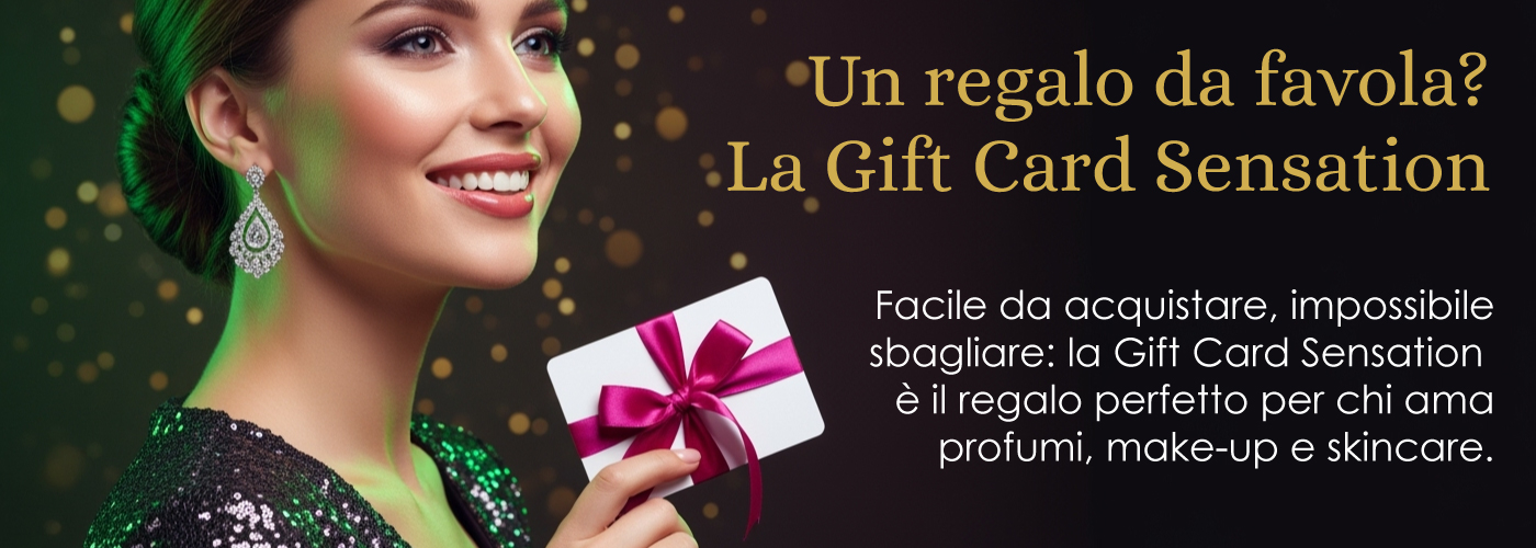 Sensation gift card, il regalo last minute perfetto