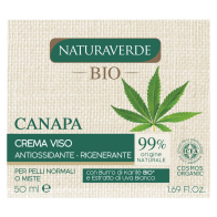 Canapa Bio Crema Viso Antiossidante - Rigenerante