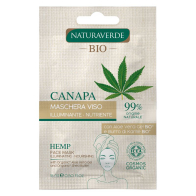 Canapa Bio Maschera Viso Illuminante - Nutriente