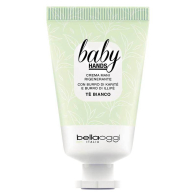 BABY HANDS CREMA MANI RIGENERANTE CON BURRO DI KARITÉ E BURRO DI ILLIPÉ TÈ BIANCO