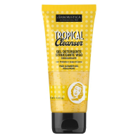 TROPICAL CLEANSER GEL DETERGENTE STRUCCANTE VISO RIEQUILIBRANTE CON PREBIOTICO E ACQUA DI COCCO