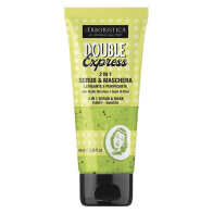 Double Express 2 In 1 Scrub & Maschera Levigante E Purificante Con Acido Glicolico E Semi Di Kiwi