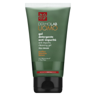 UOMO GEL DETERGENTE ANTI IMPURITÀ PELLI GRASSE - PURIFICA OPACIZZA LENISCE