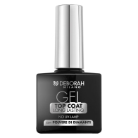 GEL TOP COAT LONG LASTING CON POLVERE DI DIAMANTI