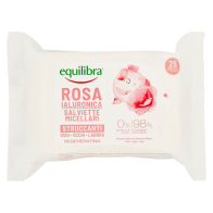 ROSA IALURONICA SALVIETTE MICELLARI STRUCCANTI VISO - OCCHI - LABBRA