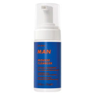 MAN MOUSSE CLEANSER - SCHIUMA DETERGENTE - Viso e barba perfettamente puliti