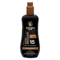 INSTANT BRONZER SPRAY GEL SPF 15