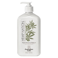 HEMP NATION MOISTURIZING TAN EXTENDER WHITE PEACH & HIBISCUS