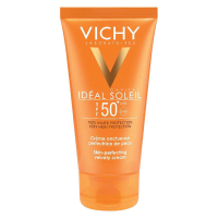 CAPITAL IDéAL SOLEIL CRèME ONCTUEUSE PERFECTRICE DE PEAU SPF 50+