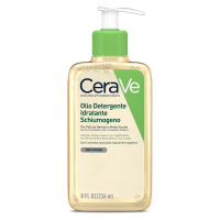 OLIO DETERGENTE IDRATANTE SCHIUMOGENO PER PELLI DA NORMALI A MOLTO SECCHE