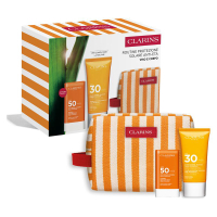 COFANETTO ROUTINE PROTEZIONE SOLARE ANTI-ETà CORPO E VISO