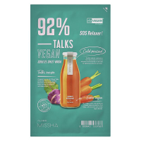TALKS VEGAN SQUEEZE SHEET MASK SOS RELAXER