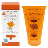 CREMA SOLARE CON ESTRATTO DI PAPAVERO DELLA CALIFORNIA VISO & CORPO SPF 50+