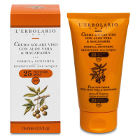 CREMA SOLARE VISO CON ALOE VERA & MACADAMIA SPF 25