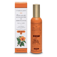 OLIO SOLARE ACCELERATORE DI ABBRONZATURA VISO & CORPO SPF 15