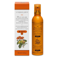 OLIO SOLARE ELASTICIZZANTE CON CALENDULA JOJOBA & MALLO DI NOCE SPF 6