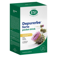 DEPURERBE FORTE COMPRESSE FUNZIONE EPATICA E DEPURATIVA INTEGRATORE ALIMENTARE POCKET DRINK