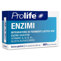 ENZIMI INTEGRATORE DI FERMENTI LATTICI VIVI ENZIMI DIGESTIVI CAPSULE