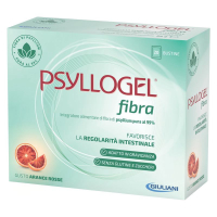 PSYLLOGEL FIBRA INTEGRATORE ALIMENTARE BUSTINE GUSTO ARANCE ROSSE