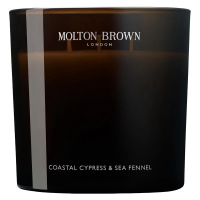 HOME SCENTED CANDLE COASTAL CYPRESS&SEA FENNEL 3 STOPPINI