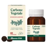 CARBONE VEGETALE INTEGRATORE ALIMENTARE COMPRESSE