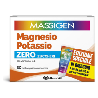 MASSIGEN MAGNESIO POTASSIO ZERO ZUCCHERO GUSTO ARANCIA ROSSA