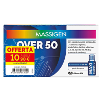 MASSIGEN OVER 50 FLACONCINI GUSTO LAMPONE