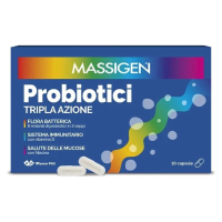 MASSIGEN PROBIOTICI TRIPLA AZIONE CAPSULE