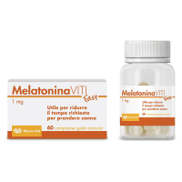 MELATONINA VITI FAST 1 MG GUSTA ARANCIA COMPRESSE