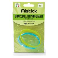 MISTICK BRACCIALETTI PROFUMATI ALLA CITRONELLA