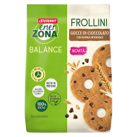 ENERZONA BALANCE FROLLINI GOCCE DI CIOCCOLATO CON FARINA INTEGRALE