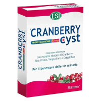CRANBERRY CYST PROANTOCIANIDINE 40 MG INTEGRATORE ALIMENTARE OVALETTE