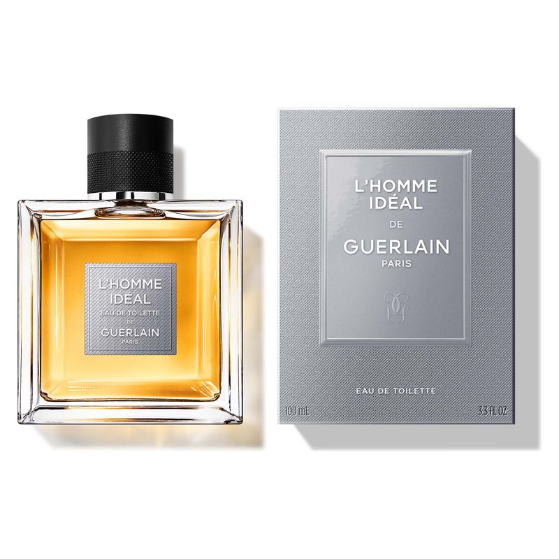 Guerlain L'Homme Idéal, Eau de Toilette Uomo, 100 ml Spray, Profumo maschile Legnoso Aromatico con note di Mandorla, Agrumi e Cuoio Guerlain L'Homme Idéal, Eau de Toilette Uomo, 100 ml Spray, Profumo maschile Legnoso Aromatico con note di Mandorla, Agrumi e Cuoio
