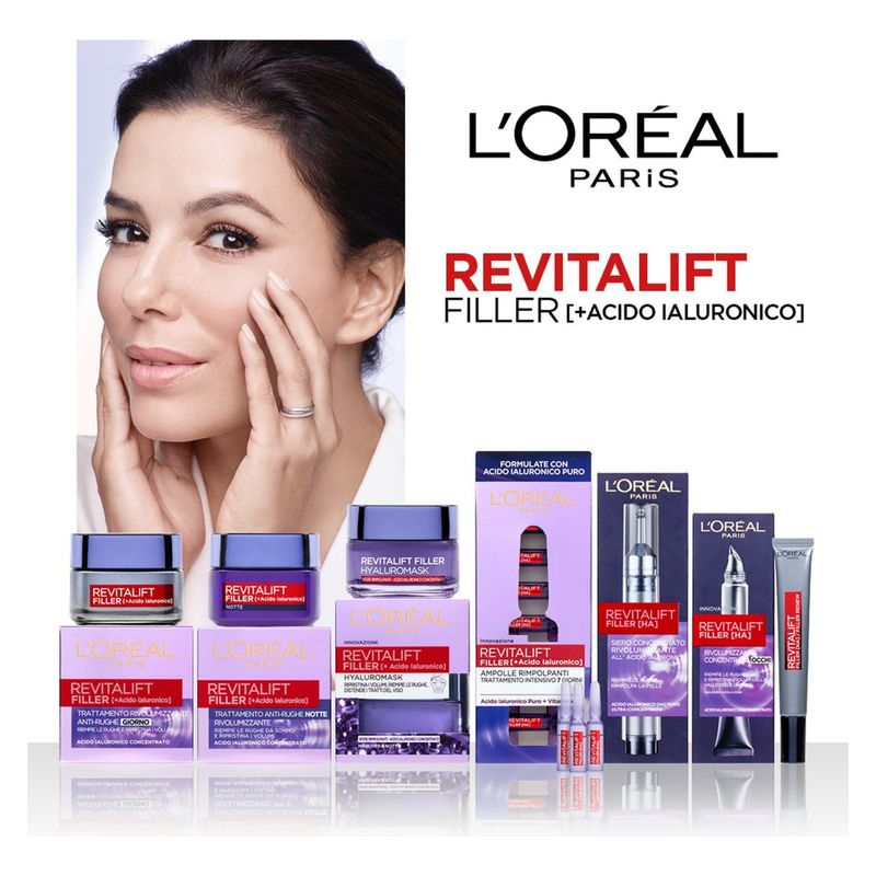 L'Oréal Revitalift Filler [Ha] Trattamento Anti-Rughe Rivolumizzante