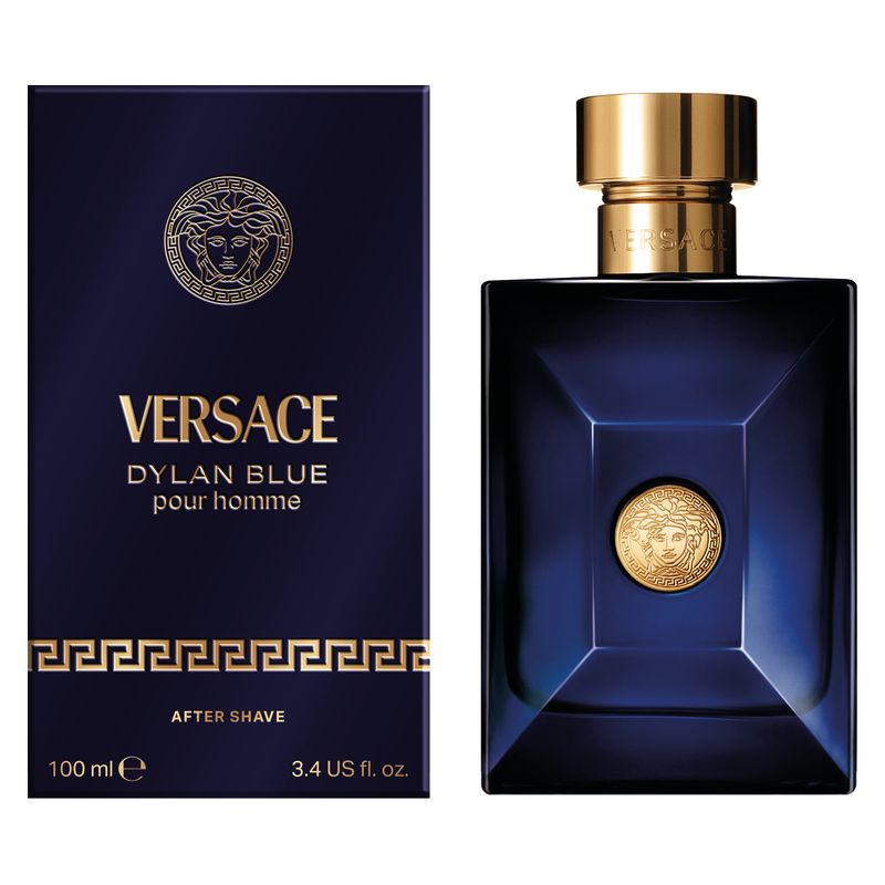 Versace Pour Homme Dylan Blue, Lozione Dopobarba Uomo, 100 ml, Lenitiva e Idratante, Profumo Maschile Aromatico Fougère Versace Pour Homme Dylan Blue, Lozione Dopobarba Uomo, 100 ml, Lenitiva e Idratante, Profumo Maschile Aromatico Fougère