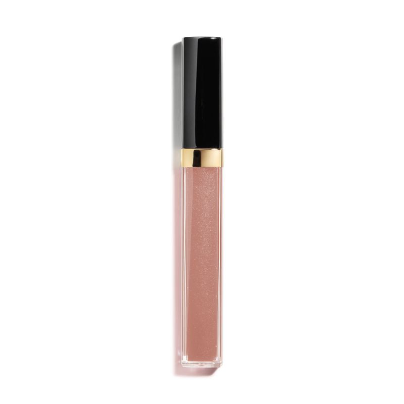 CHANEL Rouge Coco Gloss Gel Brillante Idratante, 722 Noce Moscata, 5.5 g, Lucidalabbra Effetto Bagnato a Lunga Tenuta con Finish Brillante CHANEL Rouge Coco Gloss Gel Brillante Idratante, 722 Noce Moscata, 5.5 g, Lucidalabbra Effetto Bagnato a Lunga Tenuta con Finish Brillante