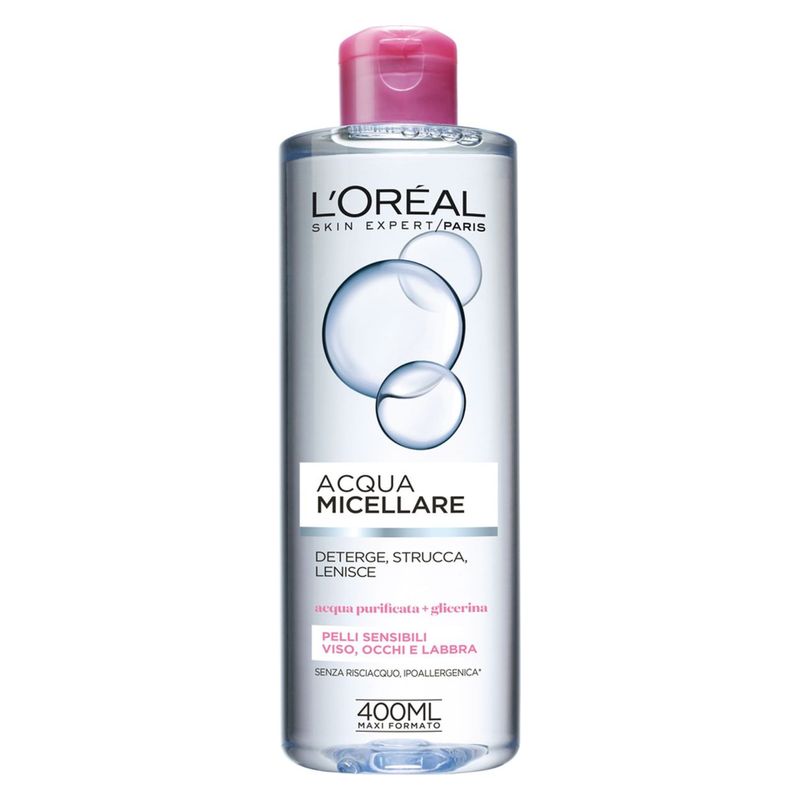 L'Oréal Acqua Micellare Pelli Sensibili Viso, Occhi E Labbra