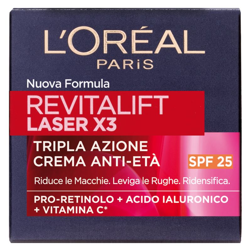 L'Oréal Revitalift Laser X3 Trattamento Profondo Anti-Età Spf 20
