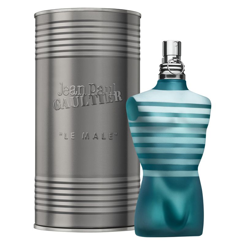Jean Paul Gaultier Le Male, Eau de Toilette Uomo, 75 ml Spray, iconica fragranza maschile Fougère Ambrata con Menta, Lavanda e Vaniglia, Profumo Uomo Jean Paul Gaultier Le Male, Eau de Toilette Uomo, 75 ml Spray, iconica fragranza maschile Fougère Ambrata con Menta, Lavanda e Vaniglia, Profumo Uomo