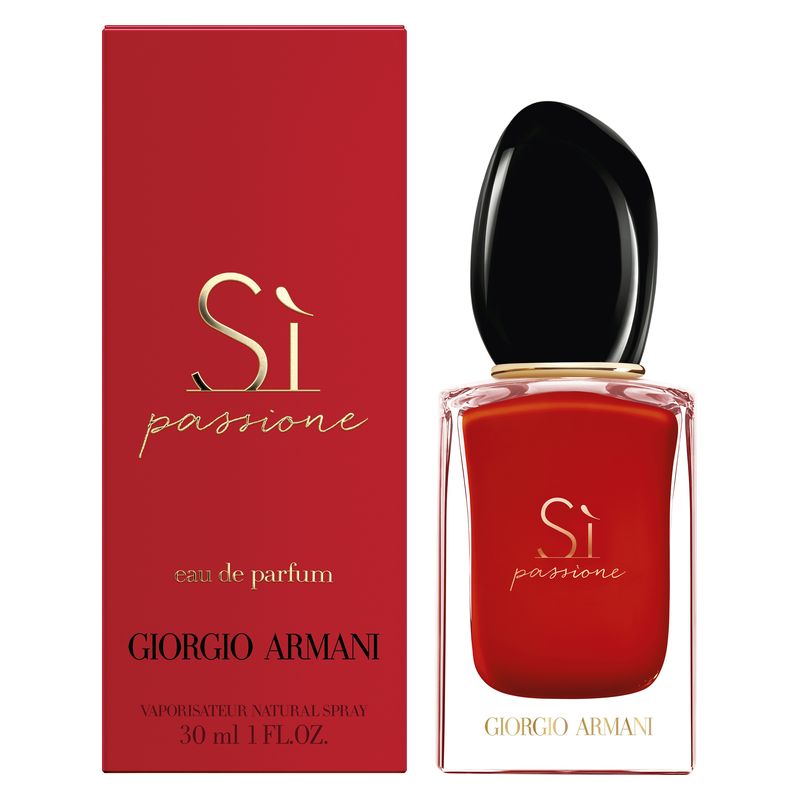 Armani Sì Passione, Eau de Parfum Donna, 30 ml Spray, Fragranza Floreale Fruttata, Intenso e Audace, Idea Regalo Profumo Donna Armani Sì Passione, Eau de Parfum Donna, 30 ml Spray, Fragranza Floreale Fruttata, Intenso e Audace, Idea Regalo Profumo Donna