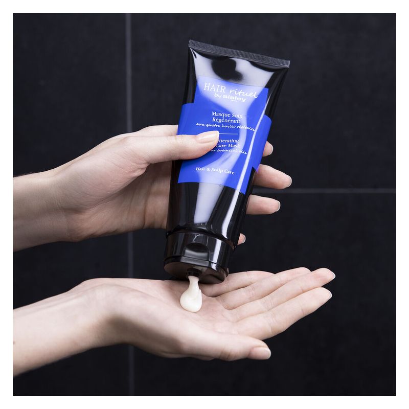 Sisley Hair Rituel Masque Soin Régénérant, Maschera Capelli Rigenerante, 200 ml, Trattamento fortificante per cuoio capelluto e capelli sfibrati Sisley Hair Rituel Masque Soin Régénérant, Maschera Capelli Rigenerante, 200 ml, Trattamento fortificante per cuoio capelluto e capelli sfibrati