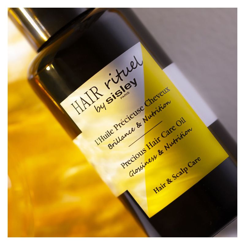 Sisley Hair Rituel L'Huile Précieuse Cheveux, Olio Capelli Nutriente e Illuminante, 100 ml, Trattamento Ristrutturante, Lucentezza e Morbidezza Sisley Hair Rituel L'Huile Précieuse Cheveux, Olio Capelli Nutriente e Illuminante, 100 ml, Trattamento Ristrutturante, Lucentezza e Morbidezza