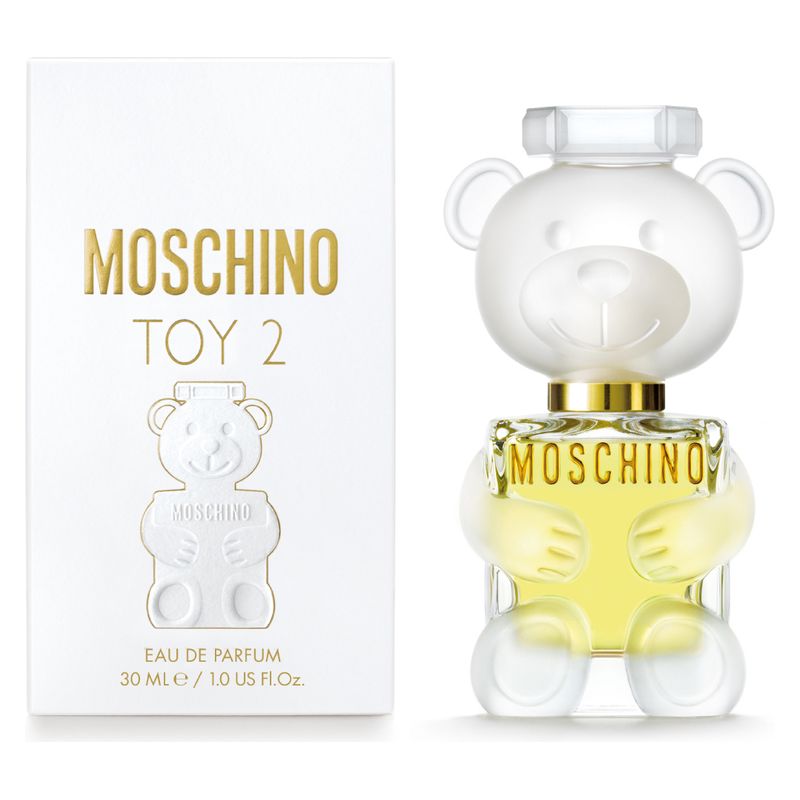 Moschino Toy 2, Eau de Parfum Donna, 30 ml Spray, Profumo Floreale Legnoso Muschiato, Fragranza fresca e gioiosa con note di mela e gelsomino