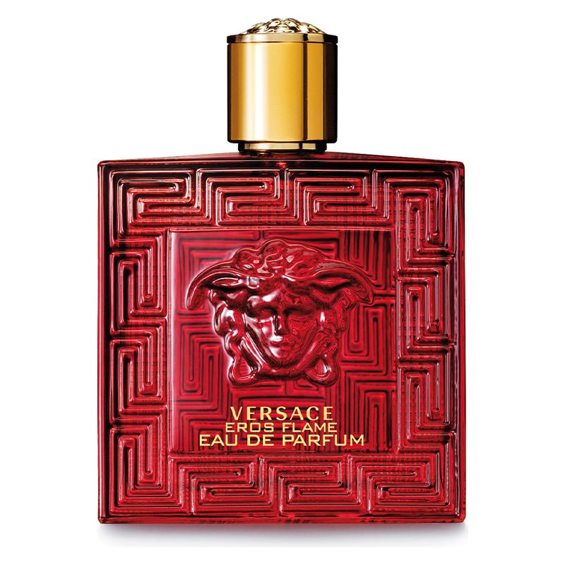 Versace Eros Flame, Eau de Parfum Uomo, 100 ml Spray, Profumo maschile legnoso e speziato con note agrumate e ambrate, persistente e avvolgente Versace Eros Flame, Eau de Parfum Uomo, 100 ml Spray, Profumo maschile legnoso e speziato con note agrumate e ambrate, persistente e avvolgente