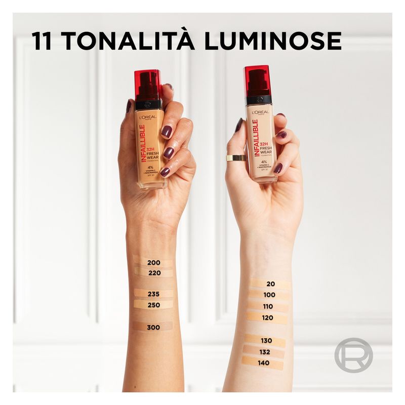 L'Oréal Fondotinta Infaillible 32H Fresh Wear