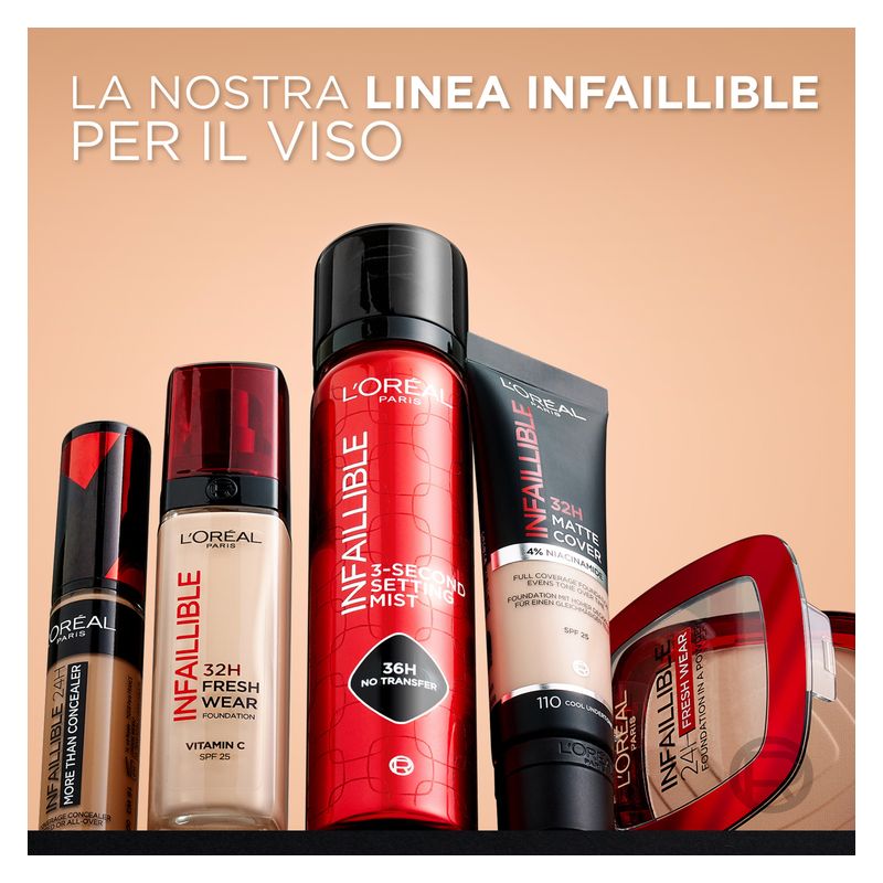 L'Oréal Fondotinta Infaillible 32H Fresh Wear