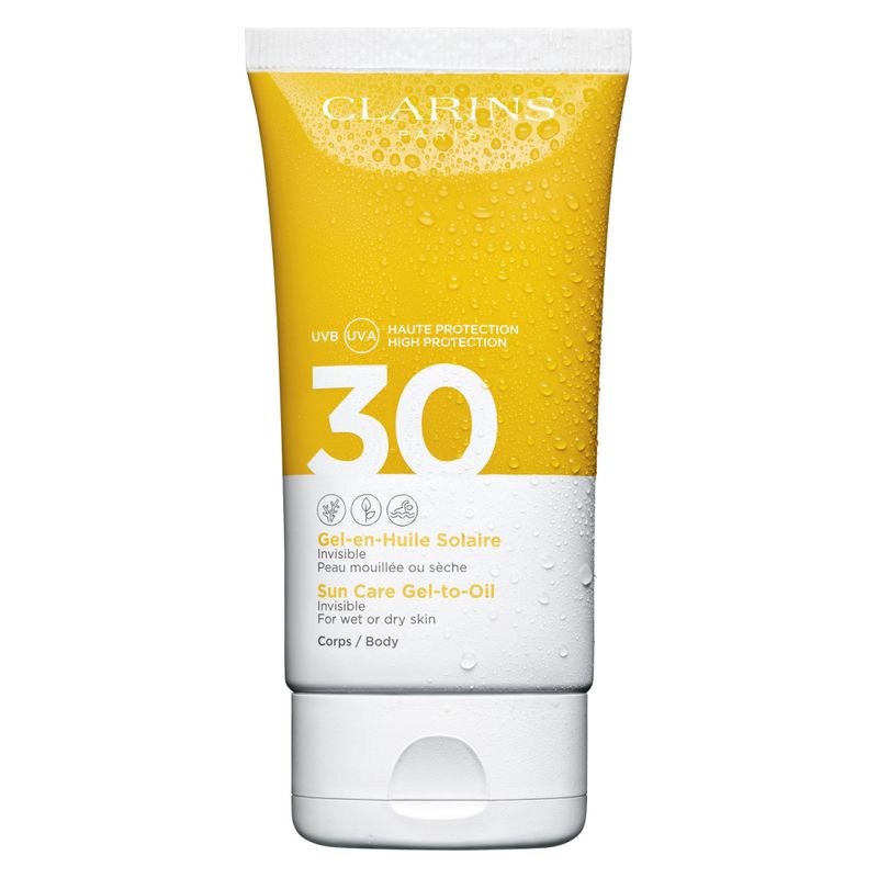 Clarins Gel-En-Huile Solaire Invisible Corps SPF 30