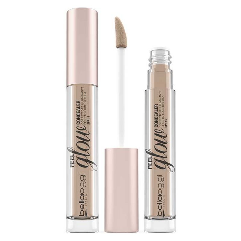 BELLAOGGI Feel Glow Concealer Correttore Illuminante Effetto Luce Diffusa SPF 15
