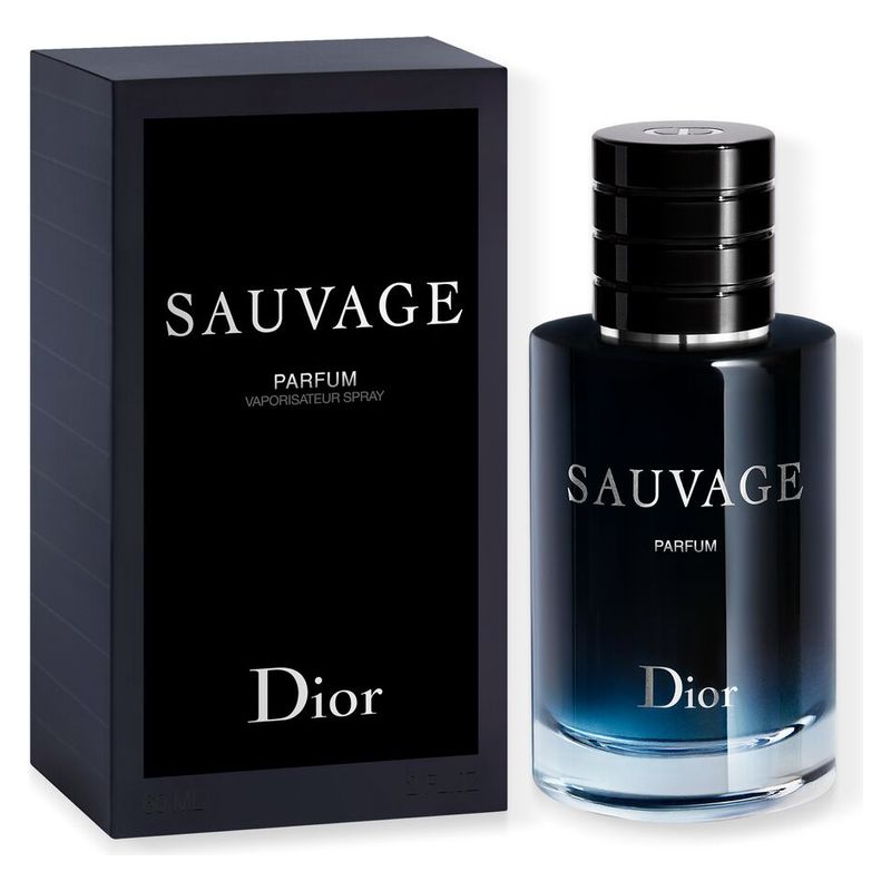 DIOR Sauvage Parfum, Profumo Uomo, 60 ml Spray, Fragranza Orientale Fougère con Note di Mandarino, Sandalo e Fava Tonka DIOR Sauvage Parfum, Profumo Uomo, 60 ml Spray, Fragranza Orientale Fougère con Note di Mandarino, Sandalo e Fava Tonka