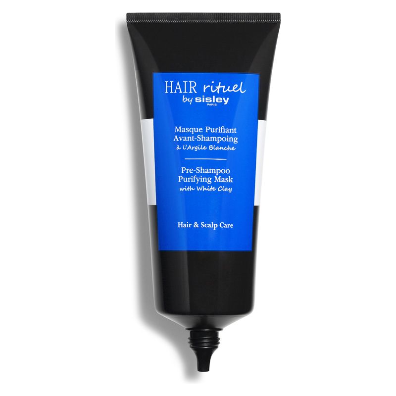 Sisley Hair Rituel Masque Purifiant Avant-Shampoing, Maschera Pre-Shampoo Purificante all'Argilla Bianca, 200 ml, Trattamento Detox Capelli e Cuoio Capelluto